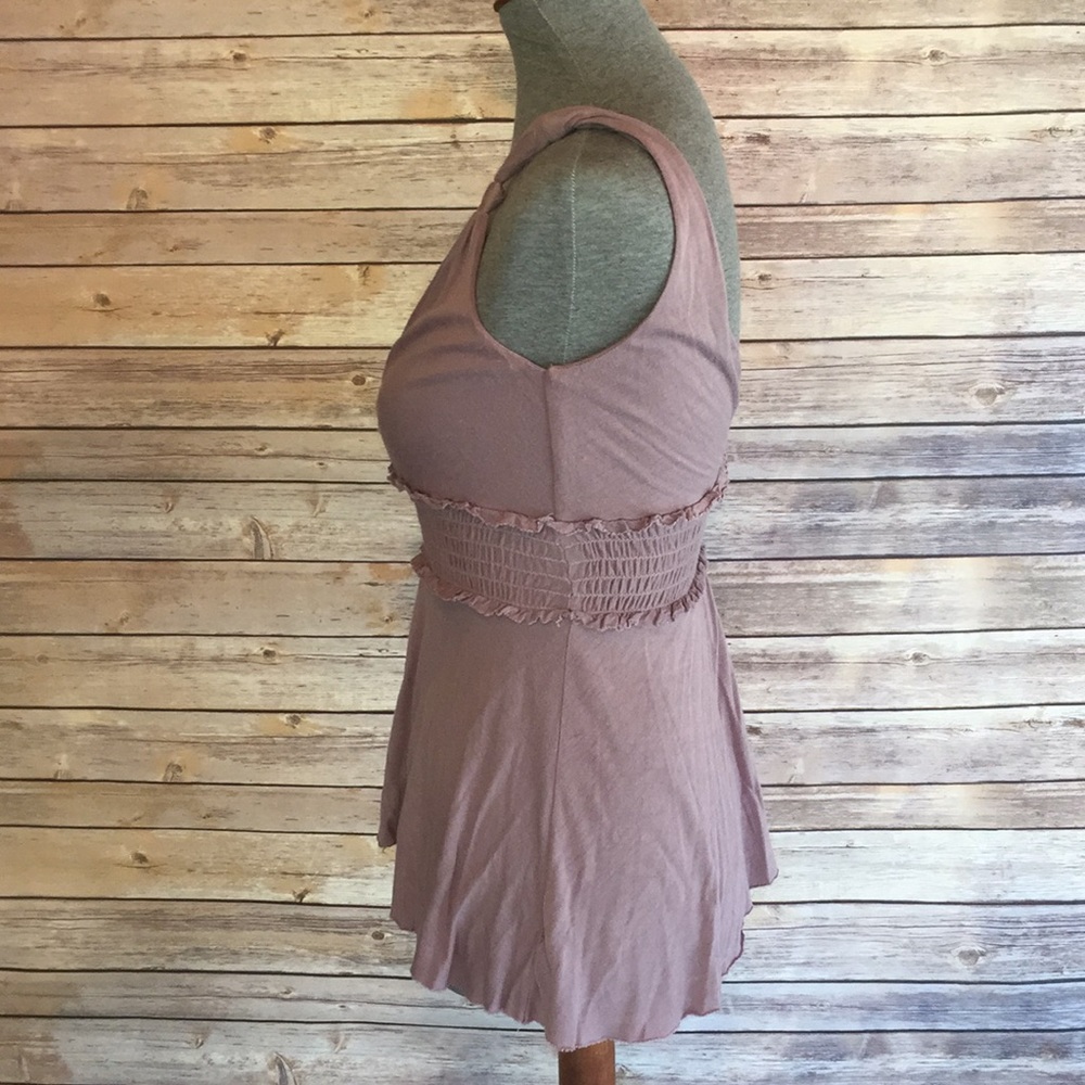 Ruffle Open-Back Tank - Picture 2 of 3